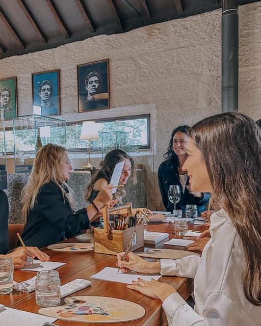 AMARANTE: Painting & Wine Tasting - make your onw art piece - Inês Souza Cardoso Teaches, and You Learn Amadeo Through Making