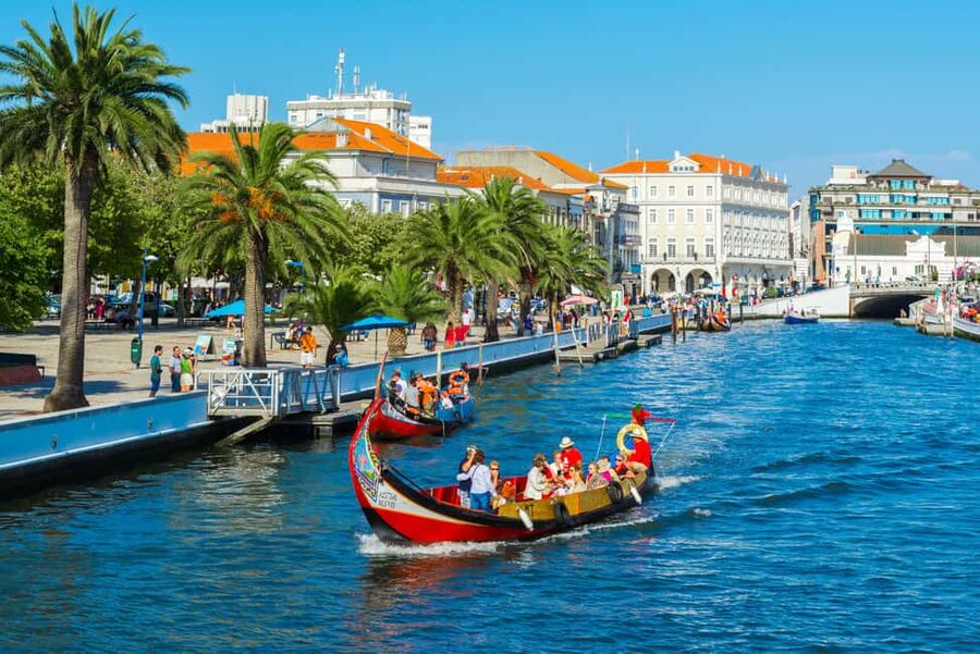 Aveiro: Half-Day Tour from Porto with Cruise - Costa Nova beach stop for striped houses and quick coastal air