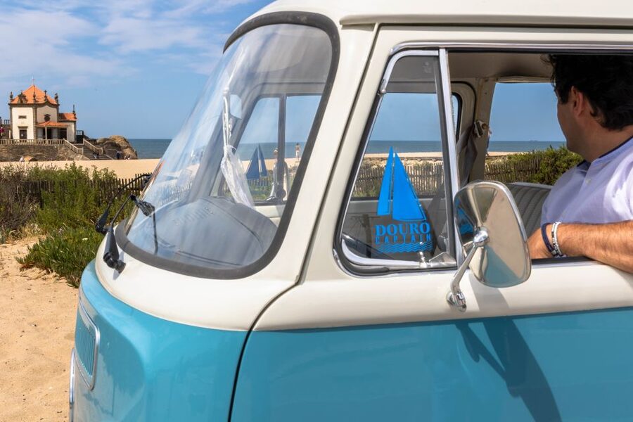 Best views to Porto from Gaia. VW Kombi tour with cocktail - Seca do Bacalhau: where the coast meets the Douro