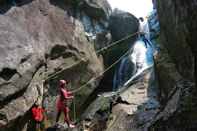 Canyoning Tour - Gear That Helps You Go Lighter (Wetsuit, Helmet, and Shoes)