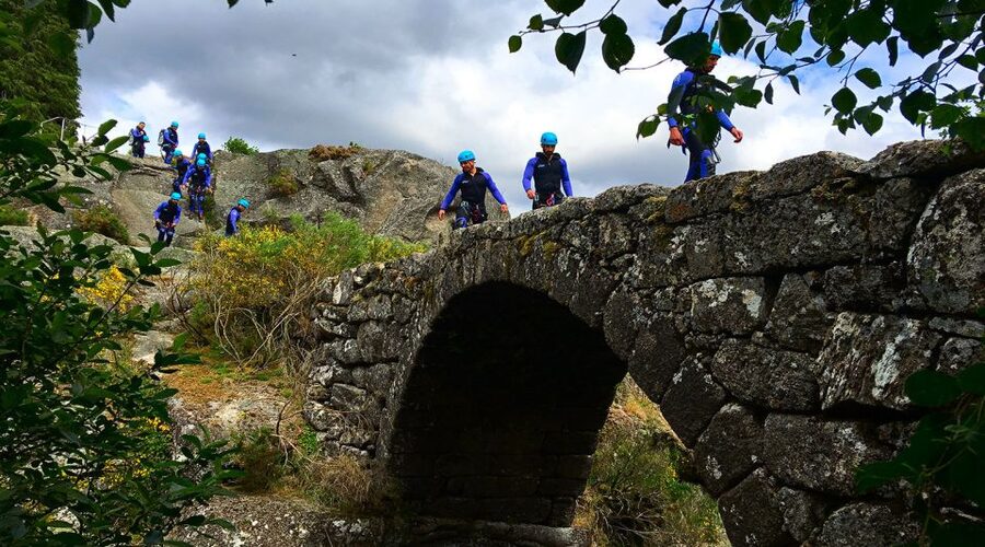 Castro Laboreiro: Water Canyoning Tour - The Finale: Rappelling Inside a Natural Cave