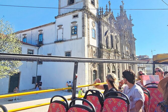City Sightseeing Porto Hop-On Hop-Off Bus Tour - Blue Line: Gaia viewpoints, monastery stops, and wine-country access