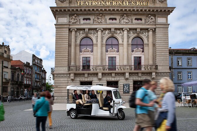Discover Porto's Highlights on a 2-Hour Private Electric Tuk Tuk - Moving Through Batalha: Theater Energy and Local Streets