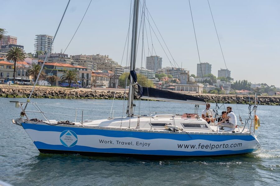 Douro River Cruise with Cheese & Tonic Porto in a Sailboat - Following the route from São Pedro da Afurada to Ribeira