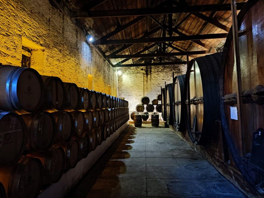 Douro Valley: (Pinhão) Quinta da Foz - Tour&Tasting 5 WINES - The traditional cellar: where you understand aging, not just wine