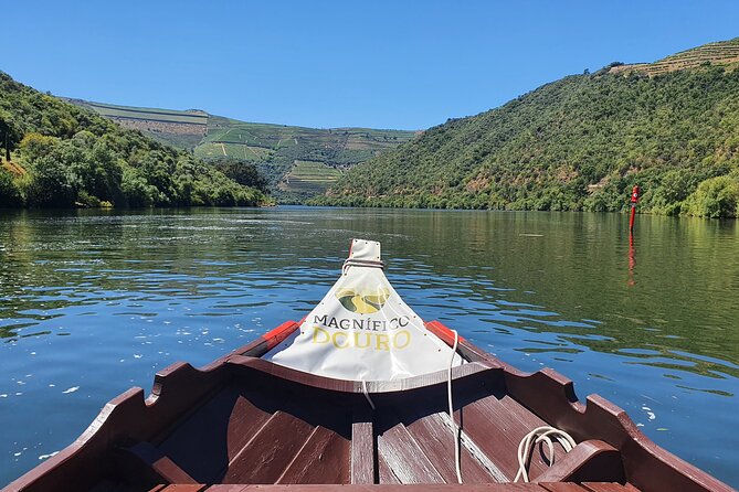 Douro Valley Tour with Train and Vinho Verde - Rabelo boat cruise and the train ride toward Pinhão