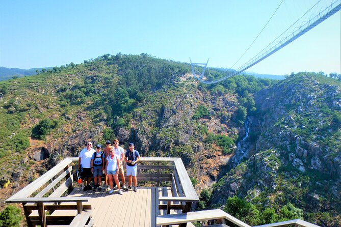 From Arouca: 516 Arouca Bridge & Paiva Walkway Tour - The hike section: 8 km, about 600 steps, mostly downhill