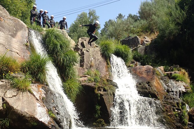 From Arouca: Canyoning Discovery - Adventure Tour - Meeting point in Arouca, what happens before you touch the water