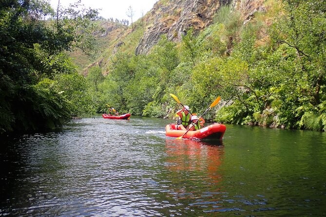 From Arouca: Paiva River Canoe Rafting Adventure Tour - The canoe-raft ride: rapids, paddling, and the fun between