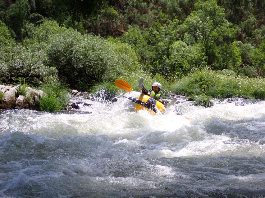 From Arouca: River Tubing - Adventure Tour - Tubings in action, safety briefing and how the rapids feel