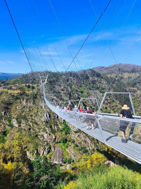 From Porto: Aveiro, Paiva Walkways and Arouca 516 Footbridge - The Arouca 516 footbridge: optional crossing, big views