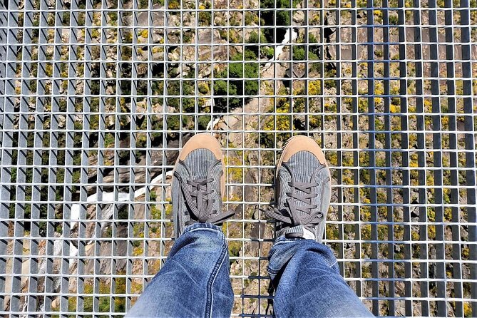 From Porto: Aveiro, Paiva Walkways, Suspension Bridge and Lunch - The Arouca 516 suspension bridge crossing, nerve level and pacing