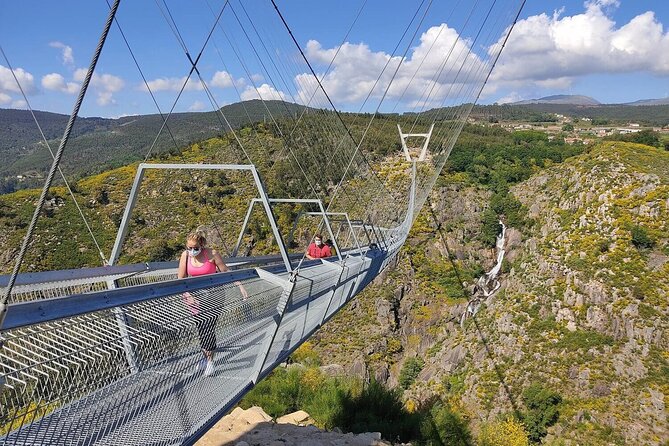 From Porto: Aveiro, Paiva Walkways, Suspension Bridge and Lunch - The winding road warning and motion sickness plan
