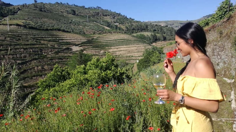 From Porto: Tastings at 2 Wineries, Chef's Lunch & Boat Tour - Sabrosa and the first winery stop: wine and olive oil teaching