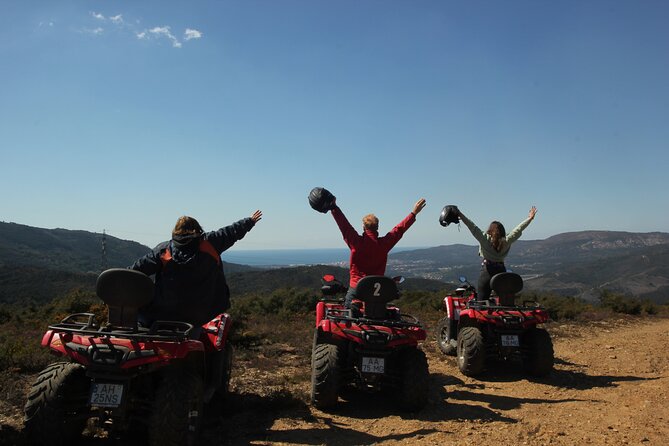hike quad mountain altitude 825m / hike atv mountain altitude 825m - A 825m quad ride above Braga, what you really get