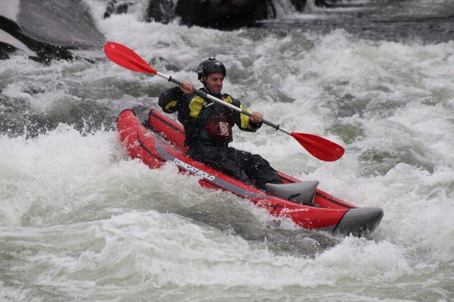Melgaço: CanoaRaft Adventure - The Optional 5-Meter Rock Jump: If You Want the Biggest Moment