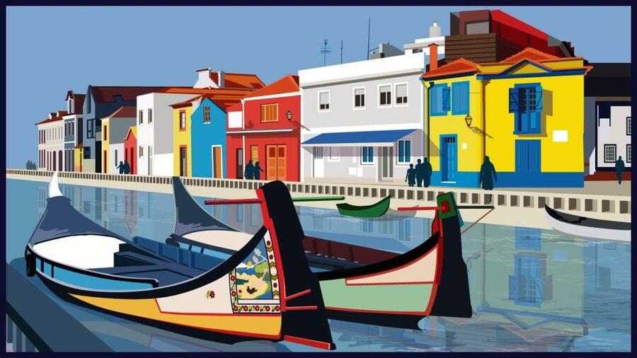 Panoramic Boat City Tour in Aveiro - Where the working port meets the scenic canal: salt warehouses and estuary logic