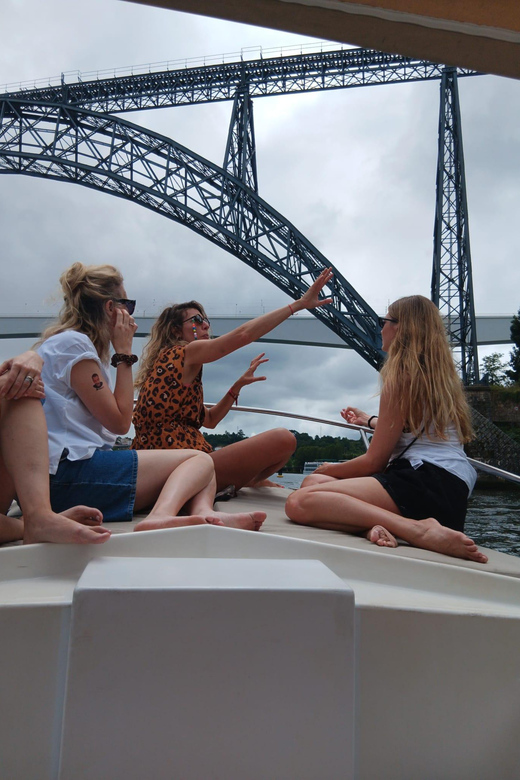 Passeio Barco 6 Pontes Douro com degustação vinho do Porto - Watching the Douro Bridges Connect Porto and Gaia