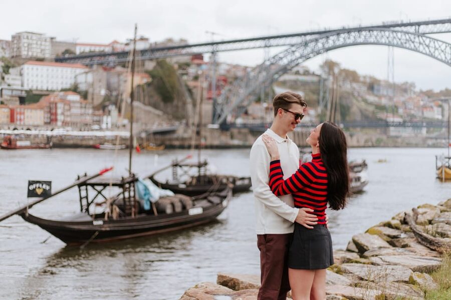 Photoshoot in Porto - A One-Hour Porto Couples Photoshoot With Real Guidance