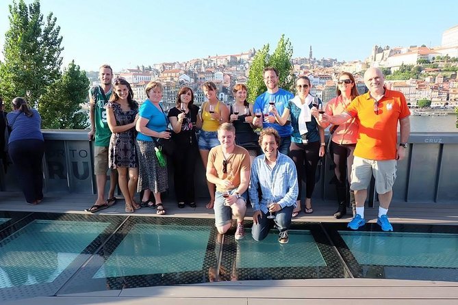 Port Wine Lodges Tour Including 7 Port Wine Tastings (English) - First stop energy: meeting by the old Pensil bridge and getting your bearings