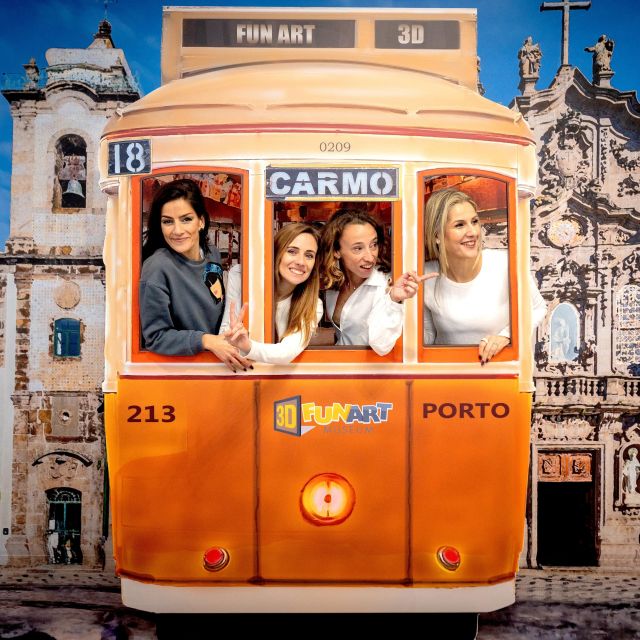 Porto: 3D Fun Art Museum Porto Entry Ticket - Weather-proof fun in Porto, with real practical value