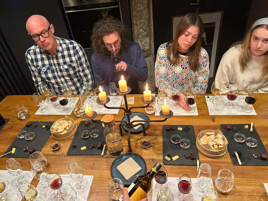 Porto: 5 Port Wine Tasting with Delicious Pairings - How the tasting runs: 45 minutes, 3 wines, or 5 wines