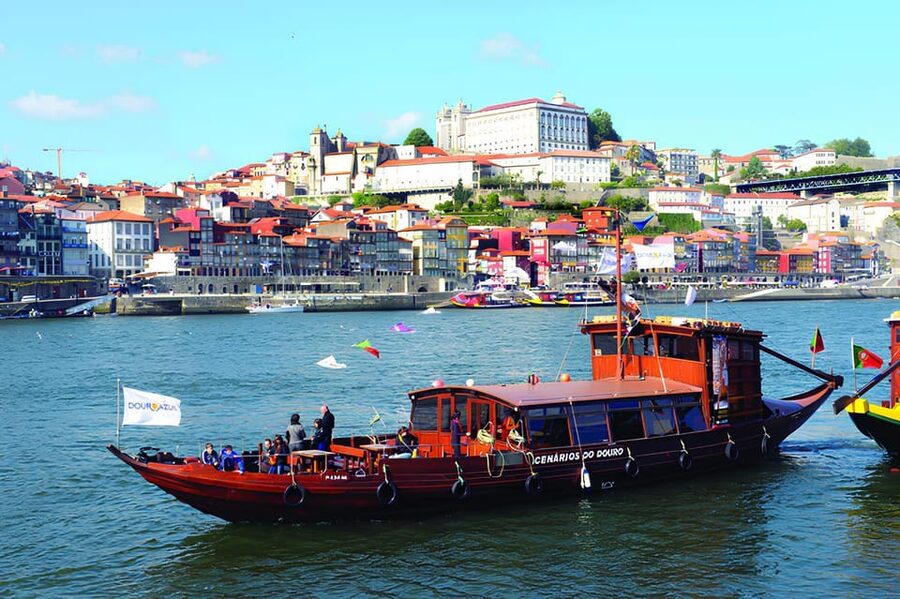 Porto: 50-Minutes Rabelo Boat Cruise on the Douro River - Route Highlights: Dom Luís Bridge, Ribeira, and the Douro Mouth
