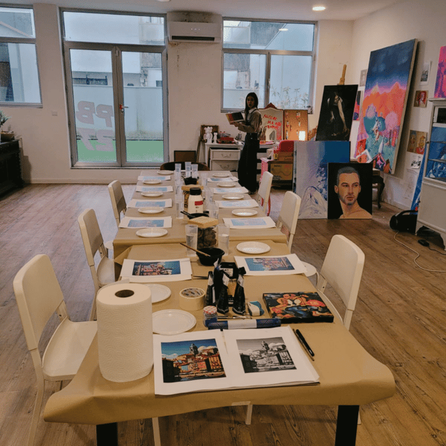 Porto: Acrylic Painting Workshop for Groups - Antero Quental - Key things to know before you go