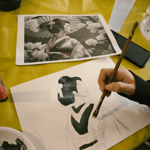 Porto: Acrylic Painting Workshop for Groups - Antero Quental - Included goodies that make it more than just a class