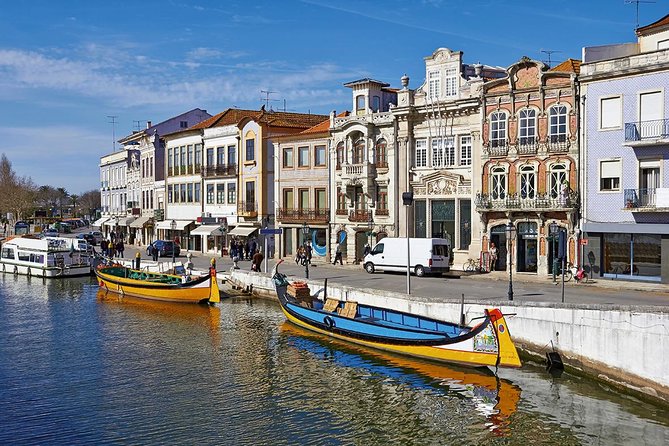 Porto: Aveiro Tour Including Moliceiro Cruise - Costa Nova: striped houses, white sand, and quick seaside freedom