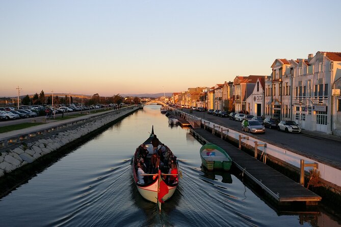 Porto: Aveiro with cruise, Costa Nova, Capelha do Senhor da Pedra - Stop 2: The Ria de Aveiro on a Moliceiro Boat