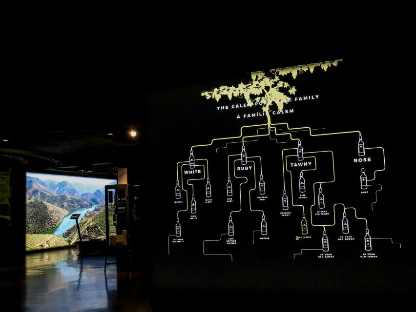 Porto: Cálem Cellar Tour, Interactive Museum & Wine Tasting - The interactive museum stop, why 15 minutes is actually useful