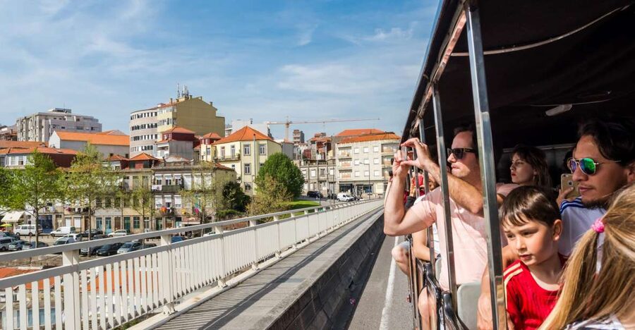 Porto: City Train Tour, River Cruise & Wine Cellar - After the Wine: Sightseeing Back Around Porto