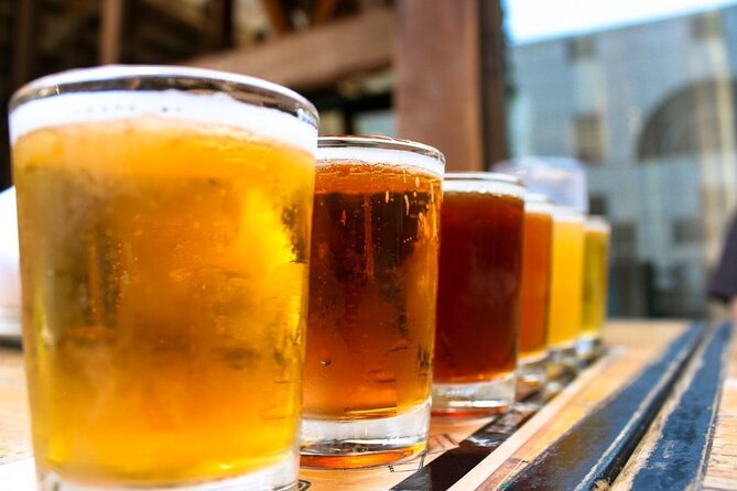 Porto: Craft Beer Tasting Tour with Local Snacks - The production-line tastings: 4 beers up close