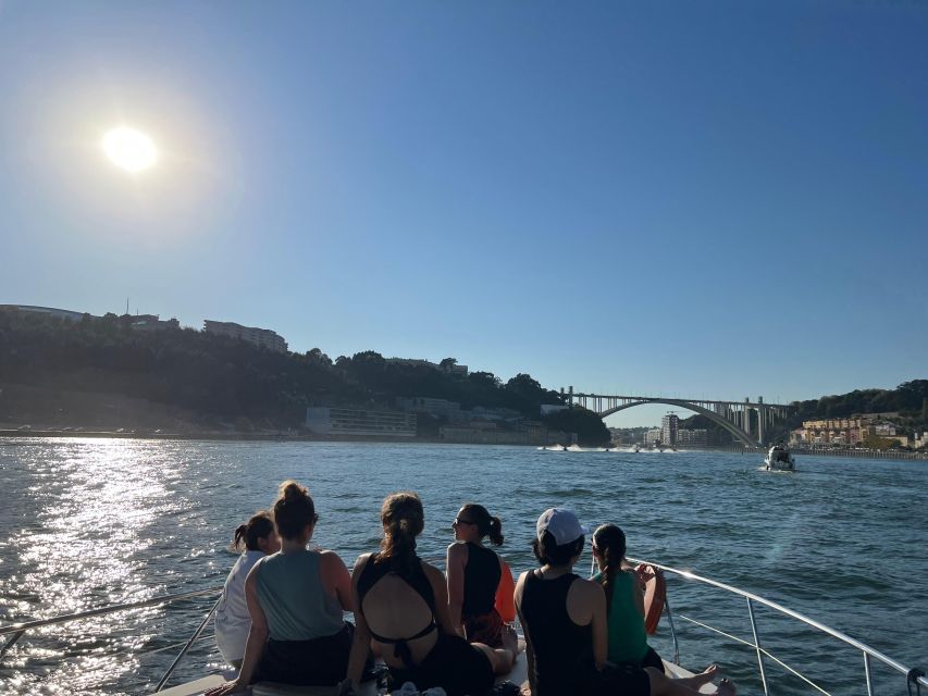 Porto - Douro Cruise with Port wine and snacks - Porto and Vila Nova de Gaia from the water, not the sidewalk