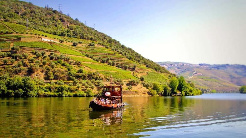 Porto: Douro Valley Tour at 2 Wineries with Lunch and Cruise - Pinhão Rabelo boat cruise: the best photo stops happen here