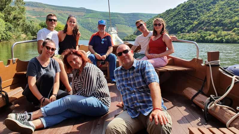 Porto: Douro Valley Tour W/ Wine Taste, Boat Cruise & Lunch - Rabelo boat cruise on the Douro River: the views slow down