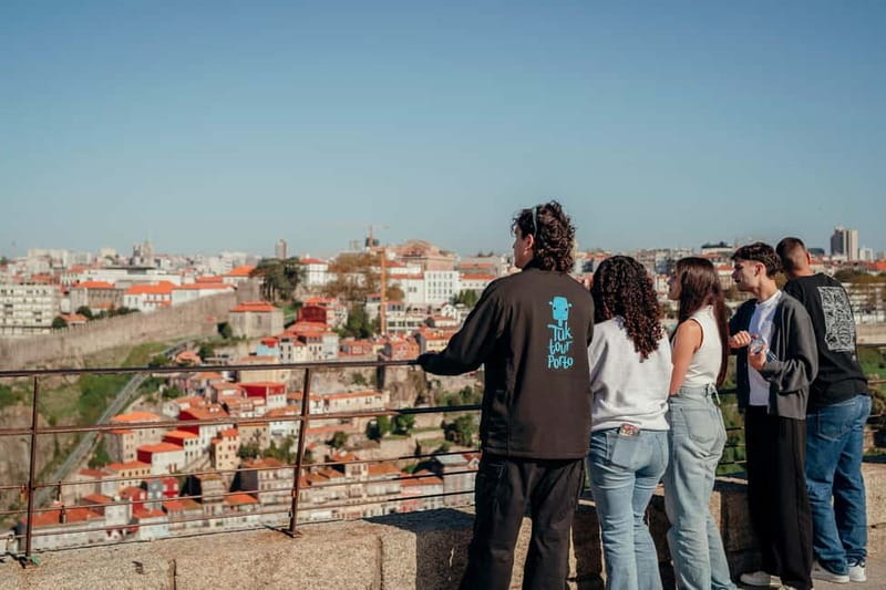 Porto Half Day Tuk Tuk Tour Clérigos, Seaside and Viewpoints - Avenida dos Aliados, Batalha Square, and the best early walking shortcuts