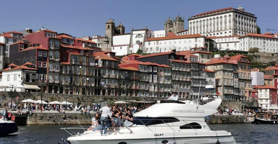 Porto: Luxury Yacht Tour of the 6 Bridges and Douro Estuary - Arrábida Bridge and Palácio de Cristal gardens: the warm-up stretch