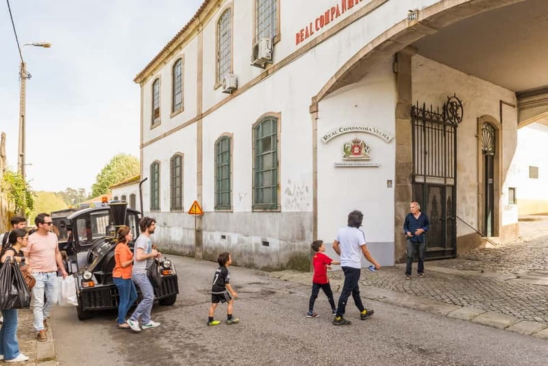 Porto: Magic Train Tour and Port Wine Cellar with Tastings - Getting Oriented at Sé Catedral and Boarding the Magic Train