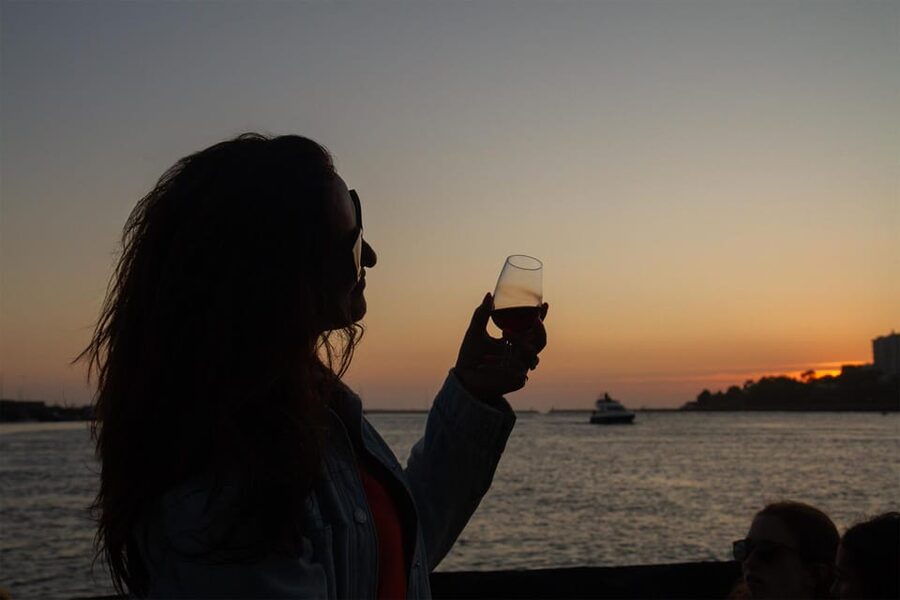 Porto: Port Wine Sunset Boat Tour - Dom Luís I Bridge: the landmark shot without the walking