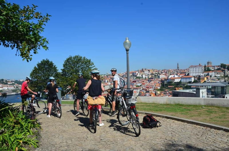 Porto: Porto Bike Atlantic Route - Jardim do Morro start, then the long photo time in Vila Nova de Gaia