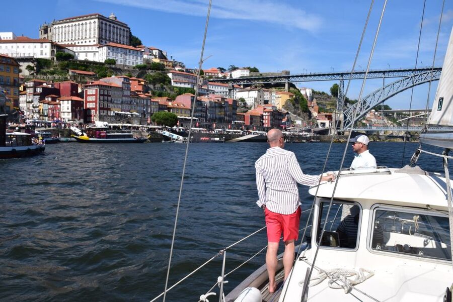 Porto: Private Sail on Douro River (Sunset Time Available) - Port wine tasting on the water, not in a shop