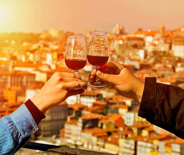 Porto: Private Sunset Walking Tour with Port Wine and Views - Rooftop Port Wine Tasting #1, What You Should Expect