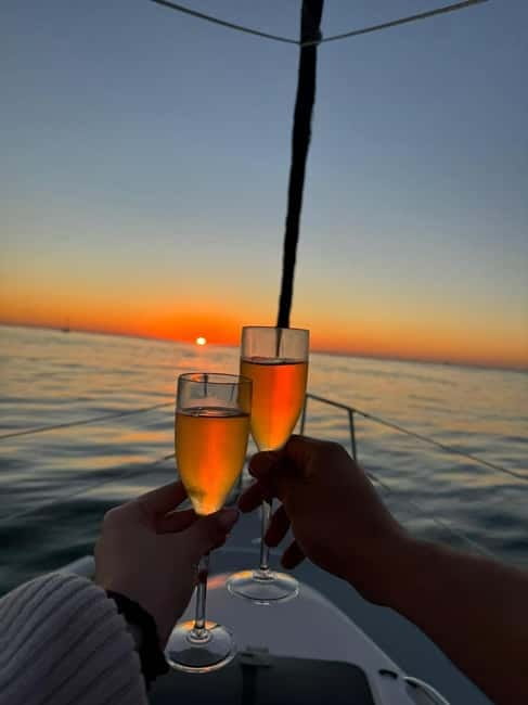 Porto: Sunset Sailboat Tour with Welcome Drink - Meet at Douro Marina Gate D, then settle onto a 36-foot sailboat
