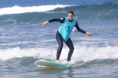 Surf Lesson with Transportation at Ocean Origin