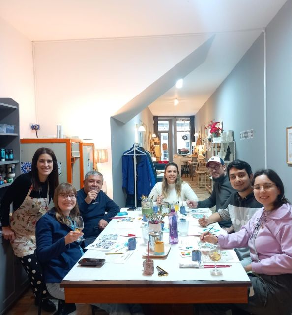 Porto: Tile Painting and Cocktails in Downtown Porto - Boiler Studio Meeting Point in Rua Chã 77, Near Porto’s Best Anchors