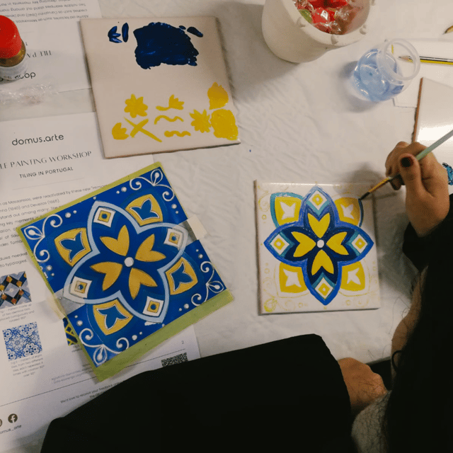 Porto: Tile-Painting Workshop with Porto Wine - Bainharia - Painting Your Tile: Stencils, Choice, and the Port Break