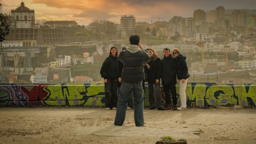 Porto: Wine Tour & One Hour Fado Show | All Included - Porto on foot: guided stroll plus scenic views (about 30 minutes)