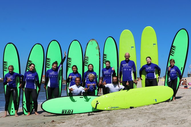 Surf Lessons in Porto with transfer at Porto Surf School - Key Points at a Glance